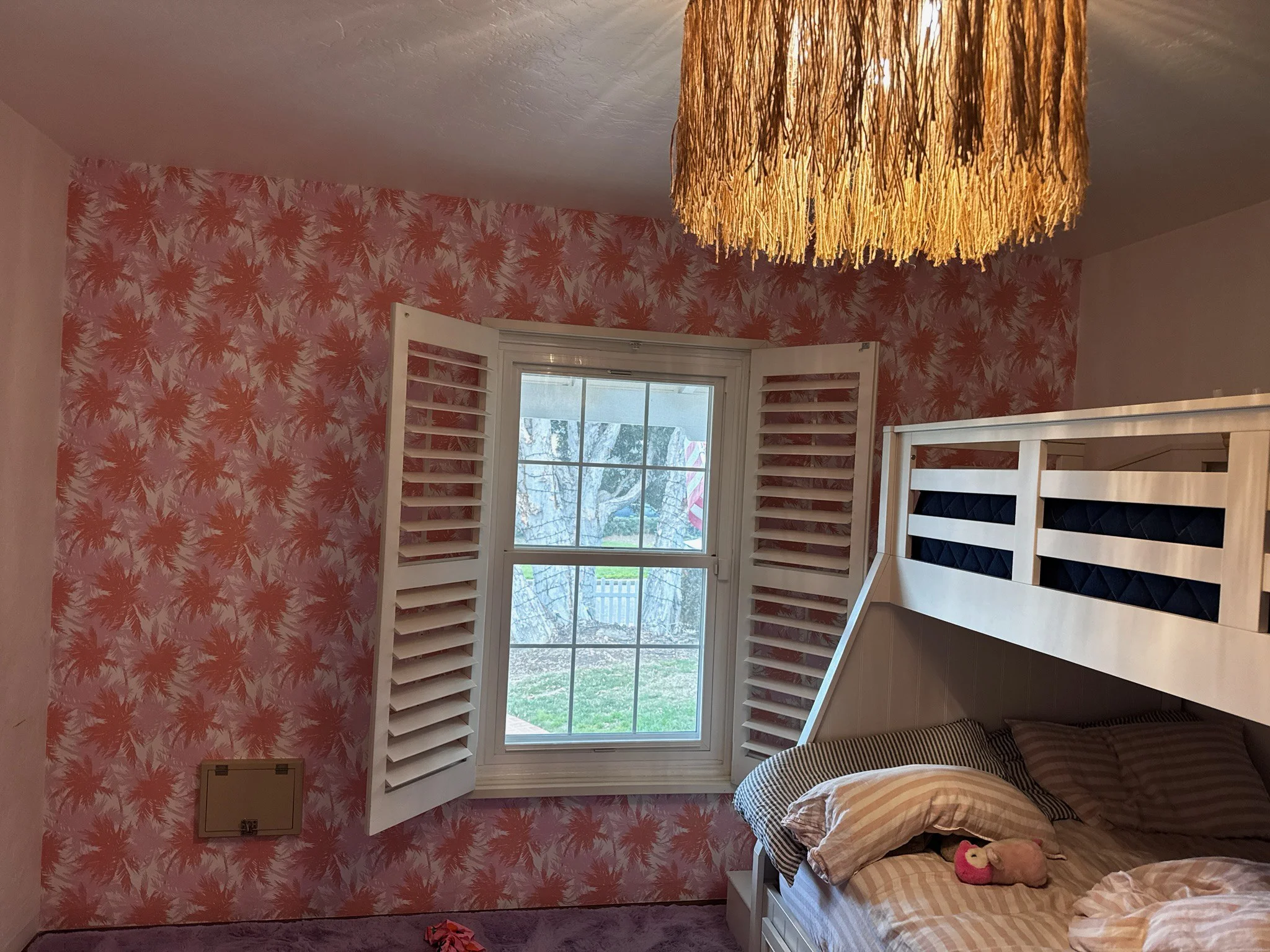Historic home wallpaper restoration in Los Angeles
